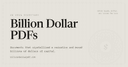 Billion Dollar PDFs: Những tài liệu thay đổi dòng chảy lịch sử công nghệ và tài chính