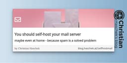 Tự xây dựng Mail Server tại nhà: Giải pháp tối ưu cho quyền riêng tư và kiểm soát dữ liệu năm 2026