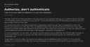 Authorize, don't authenticate: Tái định nghĩa quyền kiểm soát dữ liệu trong kỷ nguyên Local-First