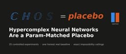 Sự thật về Neural Networks đại số ngoại lai: Tại sao chúng chỉ là hiệu ứng giả dược?