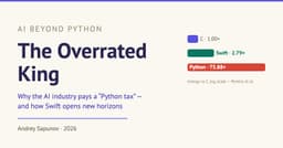 Tại sao ngành công nghiệp AI vẫn đang phải trả một khoản thuế Python đắt đỏ?