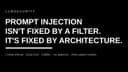 Tại sao bạn không thể lọc sạch Prompt Injection: Sự thật trần trụi về bảo mật AI Agent