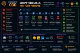 Tối ưu hóa AI Coding: Chuyển đổi quy trình lặp lại thành Script thay vì Prompt