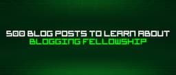 Kho tàng kiến thức lập trình: Phân tích 500 bài viết chuyên sâu về Blogging Fellowship