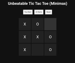 Xây dựng AI bất bại trong trò chơi Tic-Tac-Toe với thuật toán Minimax