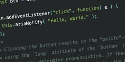 Sức hút khó cưỡng của ariaNotify(): Bước tiến mới trong khả năng tiếp cận (Accessibility) trên Web