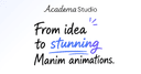 Academa Studio: Đưa Manim lên trình duyệt với sức mạnh WebGPU
