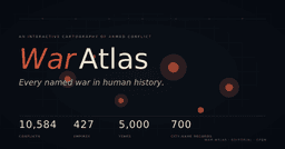 War Atlas: Khi lịch sử nhân loại được tái hiện qua bản đồ tương tác kỹ thuật số