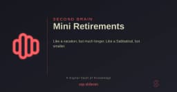 Mini-Retirement: Chiến lược tái tạo năng lượng cho lập trình viên trong kỷ nguyên burnout