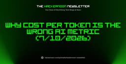 Tại sao Cost Per Token là thước đo sai lầm trong kỷ nguyên AI?