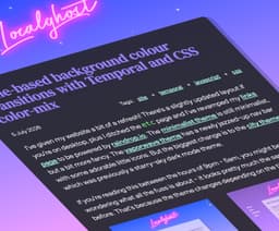 Tổng hợp công nghệ CSS mới nhất: Boundary-aware, Time-based CSS và Full-bleed Layout