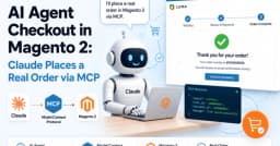 AI Agent Checkout trong Magento 2: Khi Claude thực hiện đơn hàng thực tế qua giao thức MCP