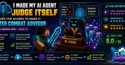 Xây dựng AI Agent tự đánh giá trong Minecraft: Bước tiến mới trong tối ưu hóa Combat Advisor