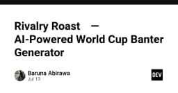 Rivalry Roast: Khi AI trở thành trọng tài cho những màn tranh luận bóng đá đỉnh cao