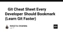Cẩm nang Git Cheat Sheet: Tối ưu hóa quy trình làm việc cho mọi lập trình viên