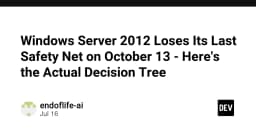 Windows Server 2012: Dấu chấm hết cho kỷ nguyên hỗ trợ và lộ trình chuyển đổi an toàn cho doanh nghiệp