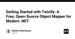 Twinify: Giải pháp Object Mapper mã nguồn mở hiệu năng cao cho hệ sinh thái .NET hiện đại