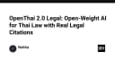 OpenThai 2.0 Legal: Bước tiến đột phá của AI nguồn mở trong lĩnh vực pháp lý Thái Lan