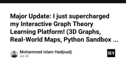 Nâng tầm tư duy thuật toán: Nền tảng học Lý thuyết Đồ thị với đồ họa 3D và Sandbox Python