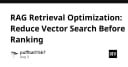 Tối ưu hóa RAG: Chiến lược giảm thiểu Vector Search trước khi Ranking