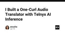 Xây dựng công cụ dịch thuật âm thanh chỉ với một câu lệnh cURL và Telnyx AI Inference