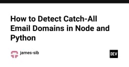 Hướng dẫn kỹ thuật phát hiện Catch-All Email Domain trong Node.js và Python
