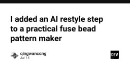 Tích hợp AI Restyle: Bước tiến đột phá trong công cụ tạo mẫu Fuse Bead thực chiến