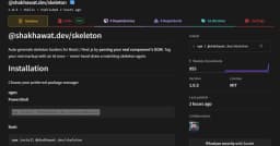 Tối ưu hóa trải nghiệm người dùng với React/Next.js Auto Skeleton Loader: Giải pháp tự động hóa UI chuyên nghiệp