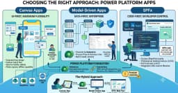 Canvas Apps, Model-Driven Apps và SPFx: Lựa chọn kiến trúc nào cho Power Platform?