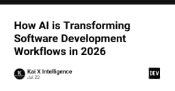 AI định hình lại quy trình phát triển phần mềm năm 2026: Từ tự động hóa đến tư duy kiến trúc