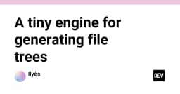 Xây dựng Engine tạo File Tree: Giải pháp tối ưu hóa cấu trúc dự án cho lập trình viên