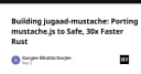 Tối ưu hóa hiệu năng: Hành trình porting Mustache.js sang Rust nhanh hơn 30 lần