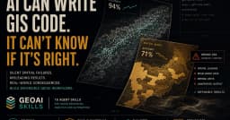Tại sao mã nguồn GIS do AI tạo ra vẫn có thể sai dù chạy thành công