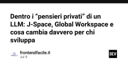 Giải mã tư duy máy: J-Space, Global Workspace và tương lai của các mô hình LLM