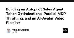 Xây dựng AI Sales Agent tự động: Tối ưu hóa Token, Throttling MCP và Pipeline Video Avatar