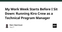 Nghệ thuật quản trị dự án: Cách một Technical Program Manager bắt đầu tuần làm việc hiệu quả