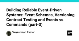 Xây dựng hệ thống Event-Driven đáng tin cậy: Schema, Versioning và Contract Testing