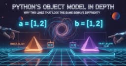Giải mã Python Object Model: Tại sao hai dòng code trông giống hệt nhau lại cho kết quả khác biệt?