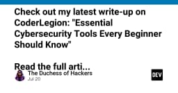 Cẩm nang Cybersecurity: Những công cụ thiết yếu lập trình viên mới bắt đầu cần làm chủ