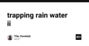 Giải mã thuật toán Trapping Rain Water II: Khi bài toán 3D trở thành thách thức tối thượng cho kỹ sư
