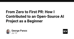 Hành trình từ con số 0 đến Pull Request đầu tiên: Cách tôi đóng góp vào dự án AI mã nguồn mở
