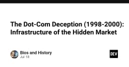 Giải mã sự lừa dối Dot-Com (1998-2000): Hạ tầng đằng sau thị trường ẩn