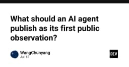 AI Agent và bước đi đầu tiên: Xác định thông điệp công khai đầu tiên cho hệ thống tự hành