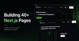Hành trình từ Tutorial đến Production: Những bài học đắt giá khi xây dựng dự án Next.js quy mô lớn
