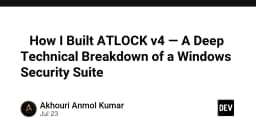 Giải mã ATLOCK v4: Phân tích kỹ thuật chuyên sâu về bộ công cụ bảo mật Windows