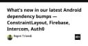 Cập nhật Android Dependency: Những thay đổi quan trọng từ ConstraintLayout đến Firebase và Auth0