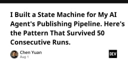 Xây dựng State Machine cho AI Agent: Giải pháp tối ưu hóa quy trình xuất bản nội dung tự động