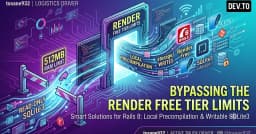 Triển khai Rails 8 trên Render Free Tier: Giải pháp vượt giới hạn RAM 512MB và bộ nhớ Read-Only