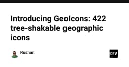 GeoIcons: Giải pháp biểu tượng địa lý tối ưu hiệu năng cho dự án Web hiện đại