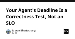 Deadline cho AI Agent: Tại sao đó là bài kiểm tra tính đúng đắn thay vì chỉ là SLO?